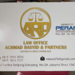 Achmad Rasyid SH Advokat Konsultan Hukum